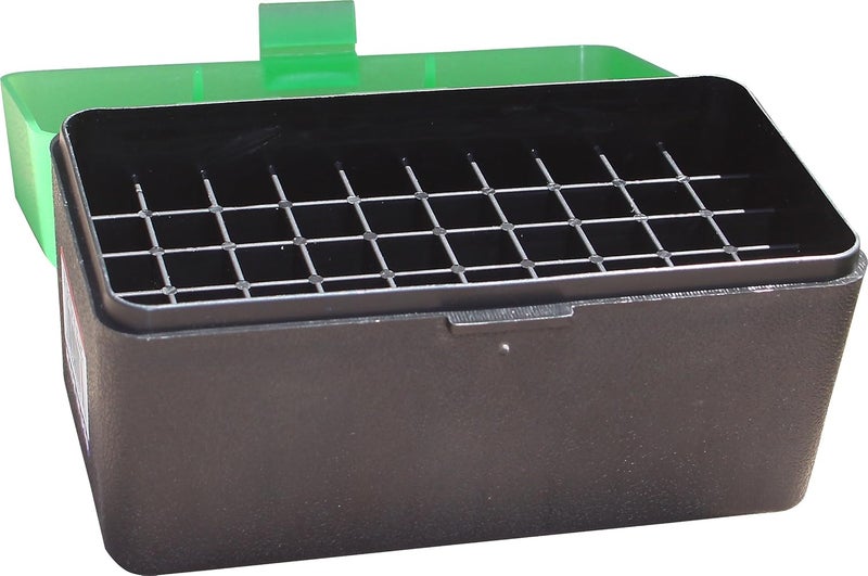 MTM RLLD-50 Ammo Box 50 Round Flip-Top Large Mag 375 Rem, UM 375 Wby Mag USA Made - Image 1